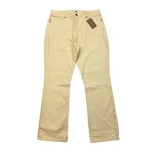 Ann Mashburn 5 Pocket Flare Jeans Cropped Women's 30 Stretch Denim